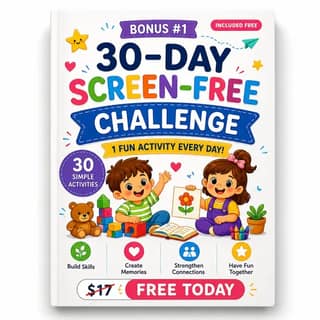 30-Day Screen-Free Challenge bonus pack cover
