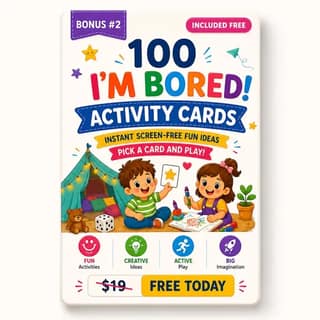 100 "I'm Bored" Cards bonus pack cover